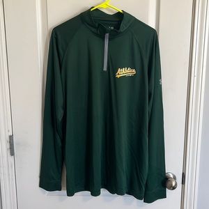 Oakland A’s quarter zip.